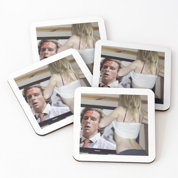 Aperçu de l'œuvre patrick bateman psychopathe américain créée et vendue par lily vincent.