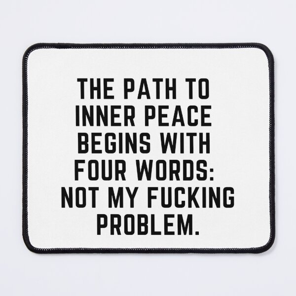 Item preview, The path to inner peace designed and sold by Gabba Delgado.