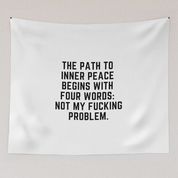 Item preview, The path to inner peace designed and sold by Gabba Delgado.