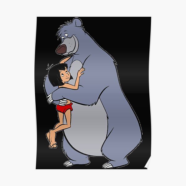 Baloo Bear Posters for Sale | Redbubble