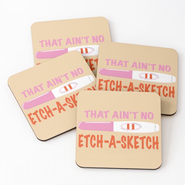 Item preview, Juno - That ain't no etch-a-sketch - pregnancy test designed and sold by gaslight-n.