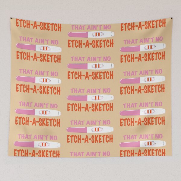 Item preview, Juno - That ain't no etch-a-sketch - pregnancy test designed and sold by gaslight-n.