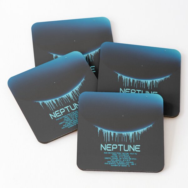 Item preview, NEPTUNE - The Solar System (poster serie - 9/9) designed and sold by ThePropagandist.