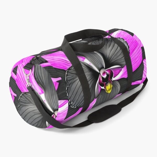Item preview, Black orchid flower pattern designed and sold by gramizzia.
