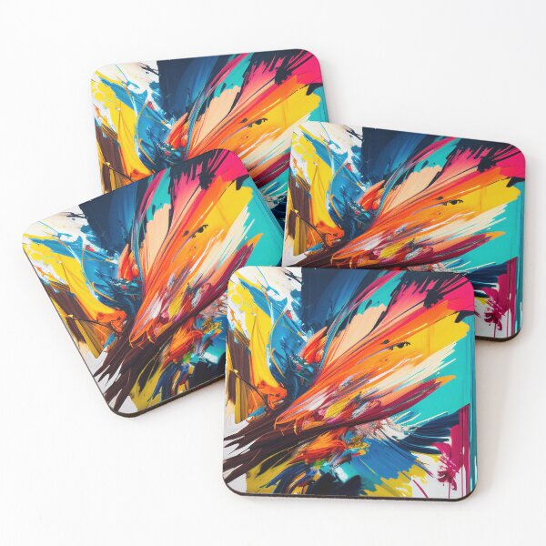 Item preview, Chaotic Expressive Painting With Frenetic Brushwork designed and sold by Davit Khomasuridze.