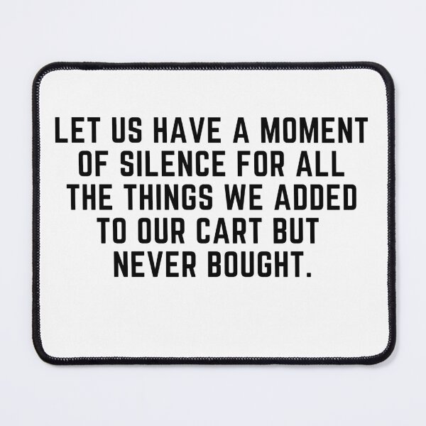 Item preview, A moment of silence designed and sold by Gabba Delgado.