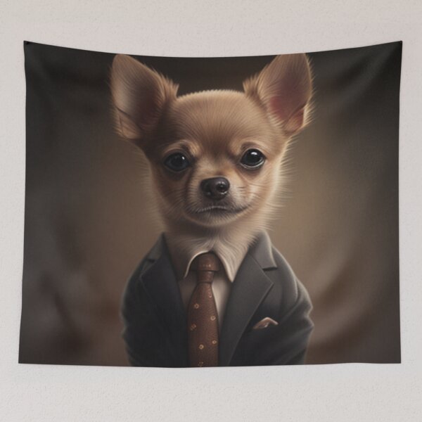 Item preview, Chihuahua in a Suit designed and sold by IllReputes.