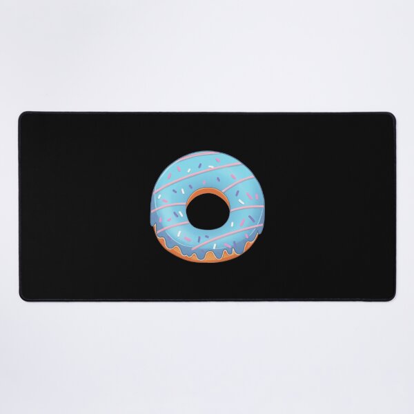 Item preview, Blue Glossy Pastel Colored Donut  designed and sold by DonutShirts.