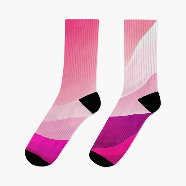 Item preview, Abstract pink and purple waves with sun designed and sold by HappyBlackMoona.