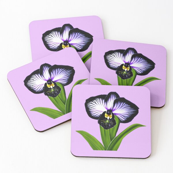 Item preview, Black orchid flower artwork designed and sold by gramizzia.