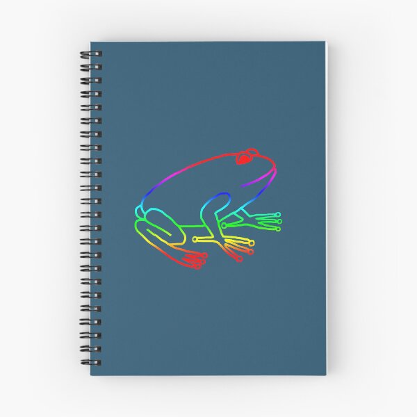 Item preview, Rainbow Frog Outline designed and sold by NhantuMan.