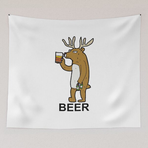 Item preview, Deer Bear Beer designed and sold by LightningJelly.