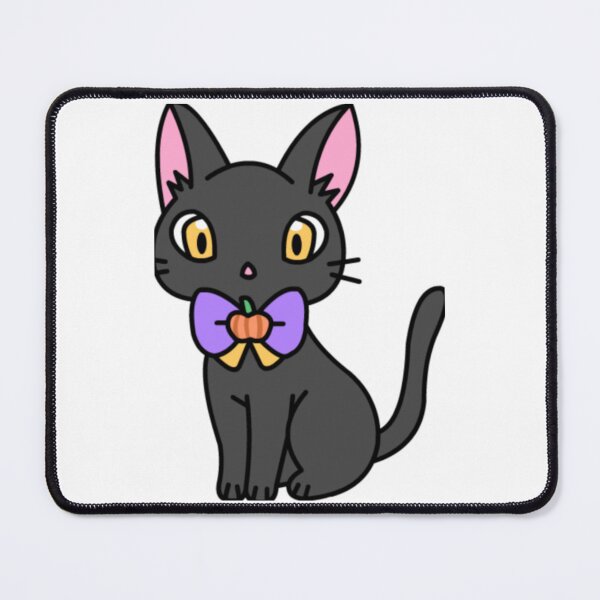 Item preview, black cat designed and sold by GrangehillCrea.