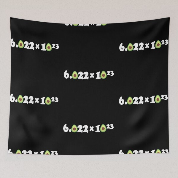 Item preview, Avocado avogadro's number  designed and sold by ZerpaGiovanna.