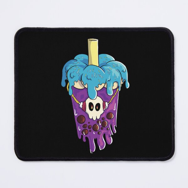 Item preview, Colorful Purple Boba Tea Tapioca Milk Tea Monster  designed and sold by DonutShirts.