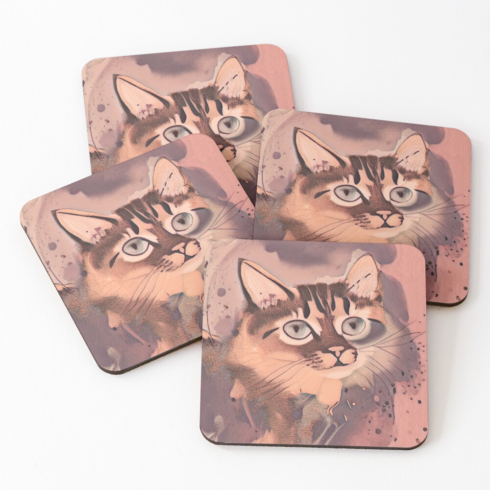 Item preview, Coasters (Set of 4) designed and sold by TiltedCode.