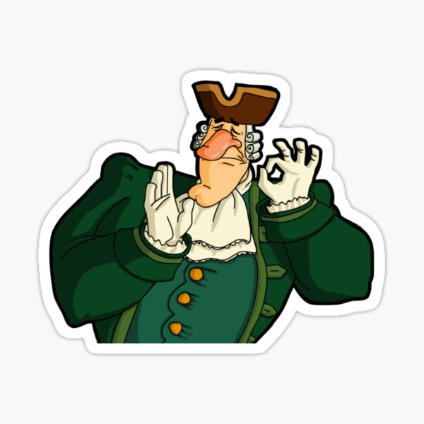 Dr. livesey walks (meme) Sticker for Sale by DSuZumeR