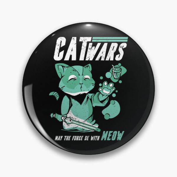 Artikelvorschau, Catwars Möge die Macht mit Meow sein entworfen und verkauft von DayDreamAppe.
