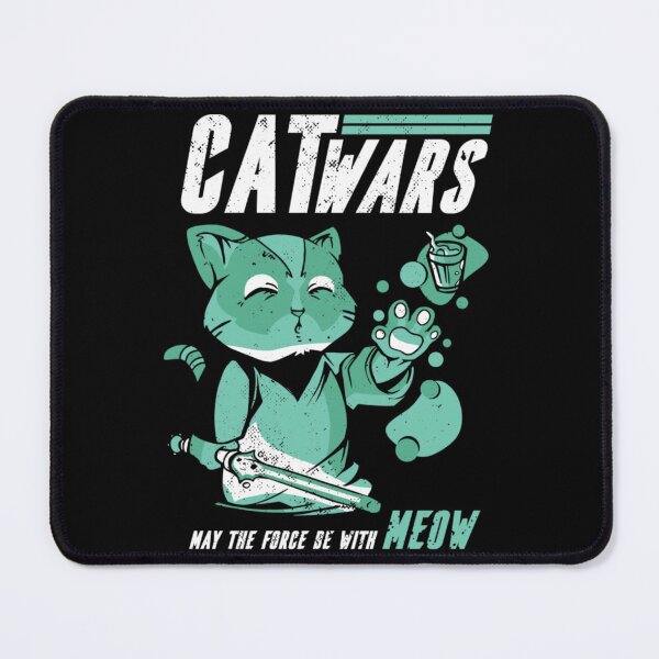Item preview, Catwars May The Force Be With Meow   designed and sold by DayDreamAppe.