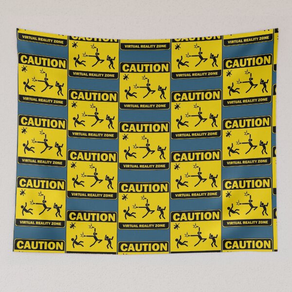Item preview, Caution! Virtual Reality Zone!   designed and sold by DayDreamAppe.