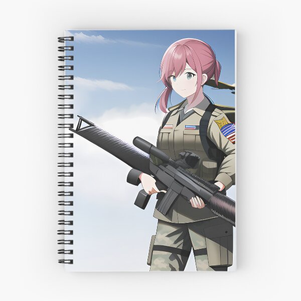 Item preview, Brave and Beautiful: Anime Military Girls designed and sold by Story24net.