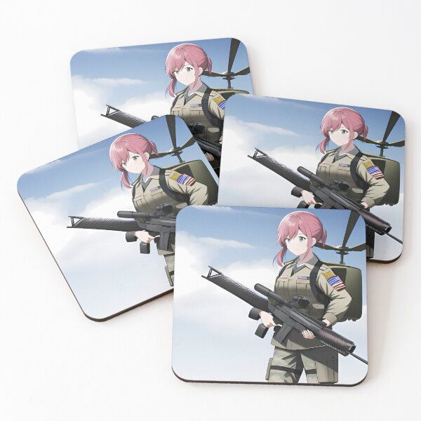 Item preview, Brave and Beautiful: Anime Military Girls designed and sold by Story24net.