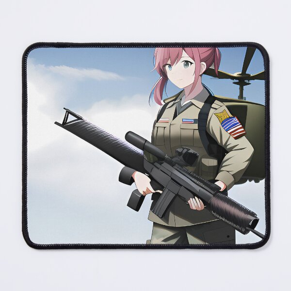 Item preview, Brave and Beautiful: Anime Military Girls designed and sold by Story24net.