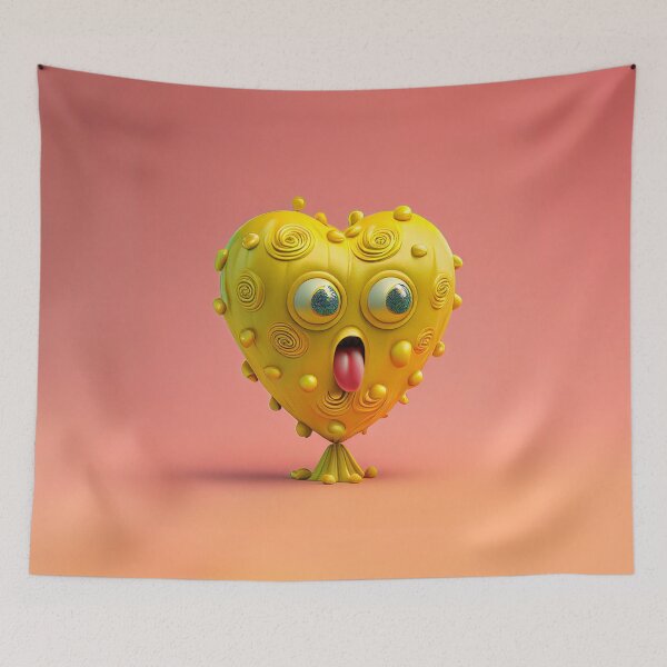 Item preview, A Balloon Heart designed and sold by OffBeatHearts.