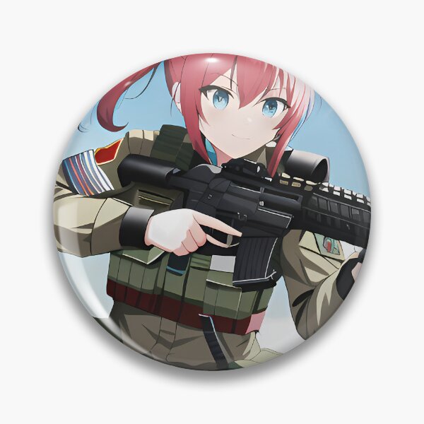 Item preview, Brave and Beautiful: Anime Military Girls designed and sold by Story24net.