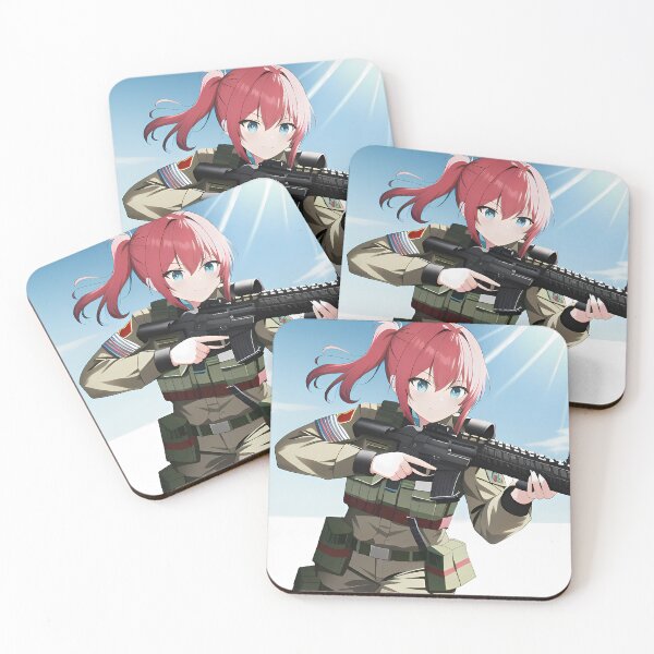 Item preview, Brave and Beautiful: Anime Military Girls designed and sold by Story24net.