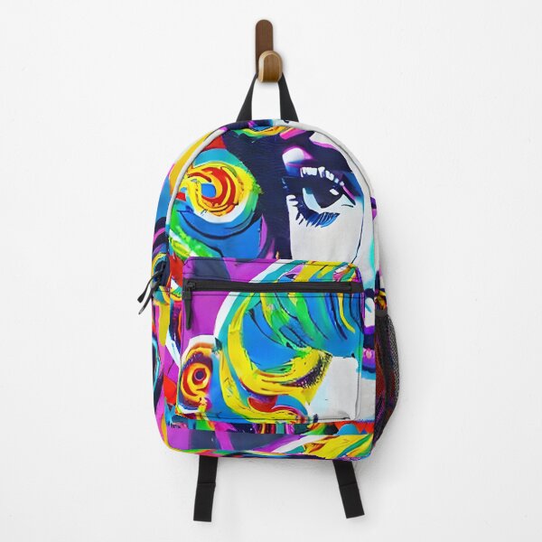 Item preview, Impasto Oil painting inspired portrait | Digital art | pop art aesthetic designed and sold by CiceroSpin.