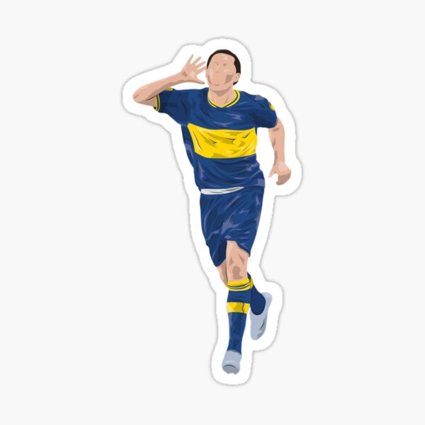 Vista previa del artículo con la obra «Juan Román Riquelme Minimalista», diseñado y vendido por MinimalistDZNS.