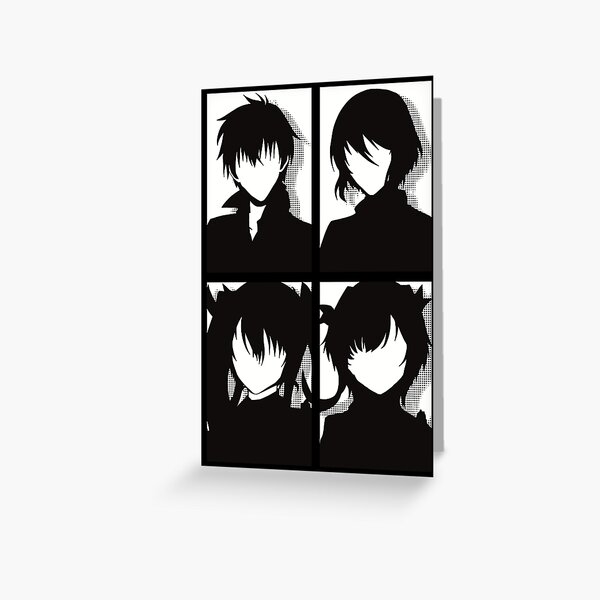 The Misfit of Demon King Academy II Maou Gakuin no Futekigousha Cool Black  and White Silhouette Anime Characters : Anos Voldigoad with His Japanese  Name in Kanji (Transparent) Poster for Sale by