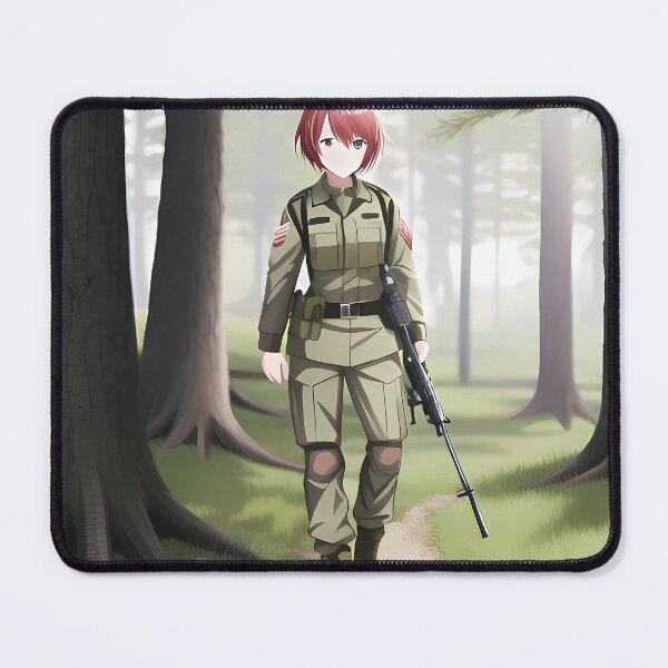 Item preview, Brave and Beautiful: Anime Military Girls designed and sold by Story24net.