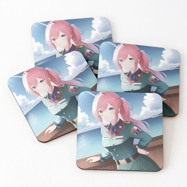 Item preview, Brave and Beautiful: Anime Military Girls designed and sold by Story24net.