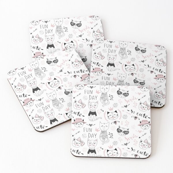 Item preview, Party cats on glam patrol designed and sold by murielsfaith.