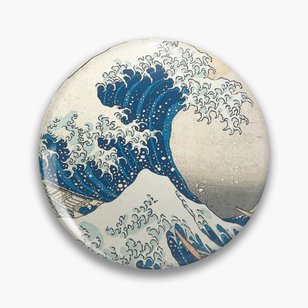 Item preview, Great Wave Hokusai Art Hydro Laptop Sticker Items designed and sold by OneWorldLove.