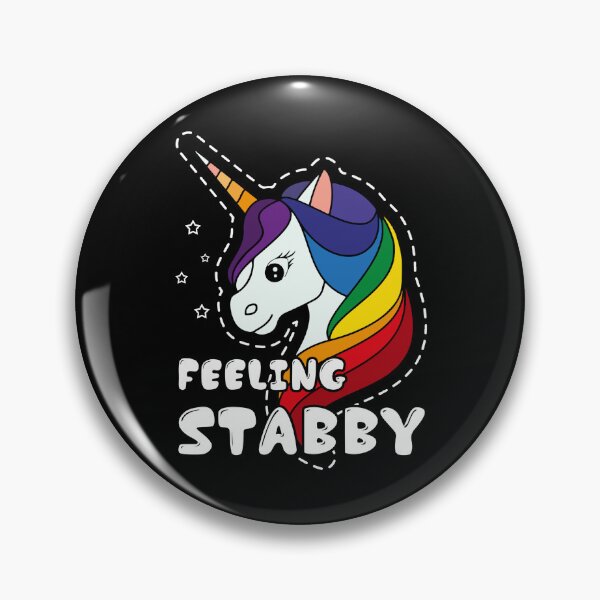 Item preview, Unicorn - Feeling Stabby Unicorn designed and sold by UnknownArtistt.