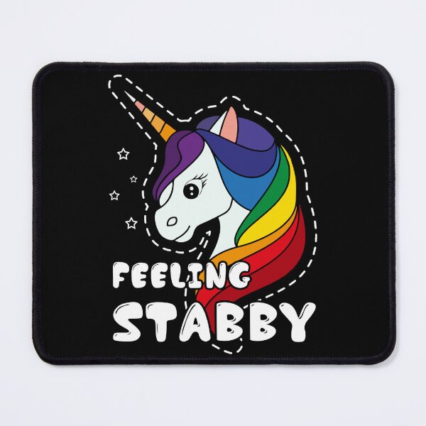 Item preview, Unicorn - Feeling Stabby Unicorn designed and sold by UnknownArtistt.