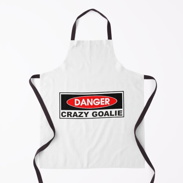 Item preview, Danger Crazy Goalie Hockey designed and sold by HatzicTshirts.