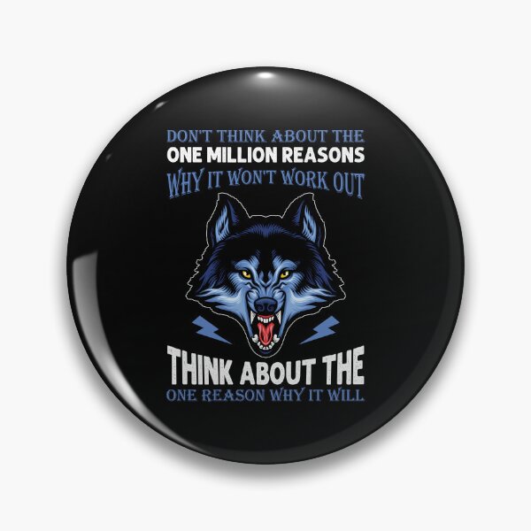 Item preview, Don't Think About The One Million Reason T-shirt by Fanity Prints designed and sold by FanityPrints.