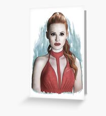 Madelaine Petsch - Cheryl Blossom Greeting Card