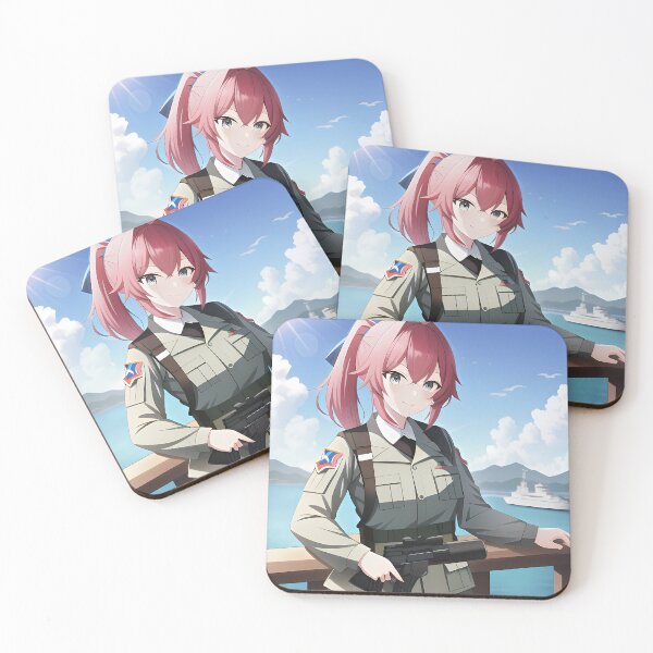 Item preview, Brave and Beautiful: Anime Military Girls designed and sold by Story24net.