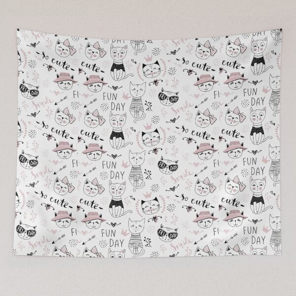 Item preview, Party cats on glam patrol designed and sold by murielsfaith.