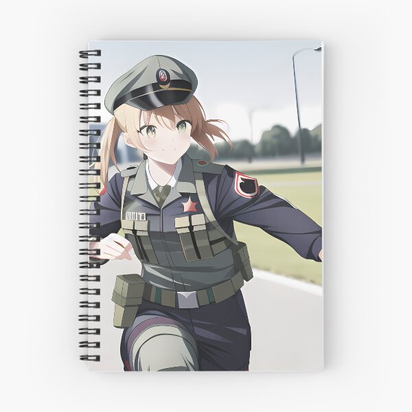 Item preview, Brave and Beautiful: Anime Military Girls designed and sold by Story24net.
