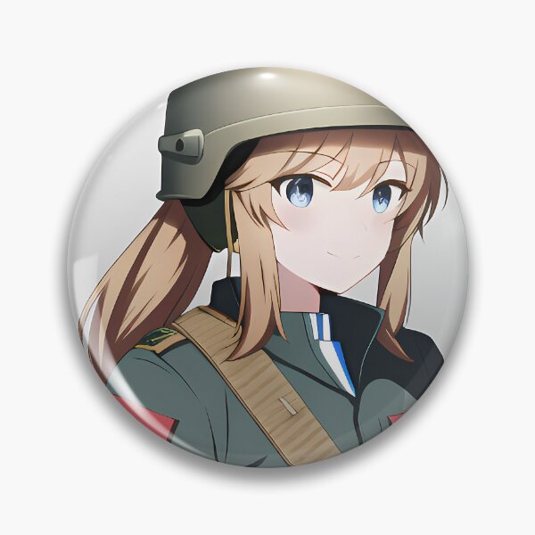 Item preview, Brave and Beautiful: Anime Military Girls designed and sold by Story24net.