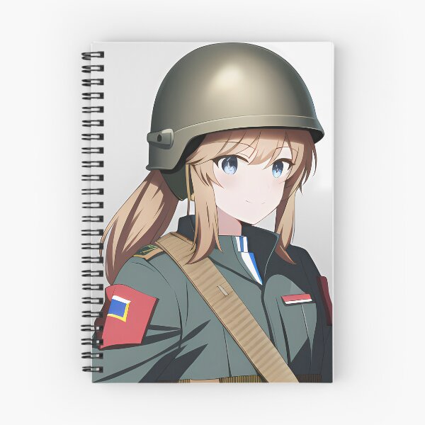 Item preview, Brave and Beautiful: Anime Military Girls designed and sold by Story24net.