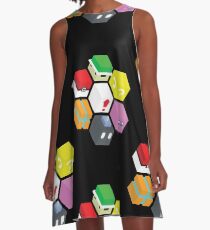 Nintendo Cubed A-Line Dress