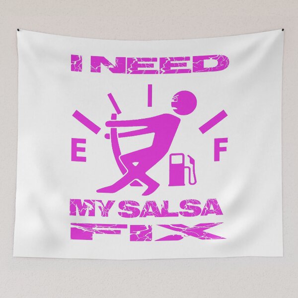 Item preview, I need My Salsa Fix - Pink Logo designed and sold by 108dragons.