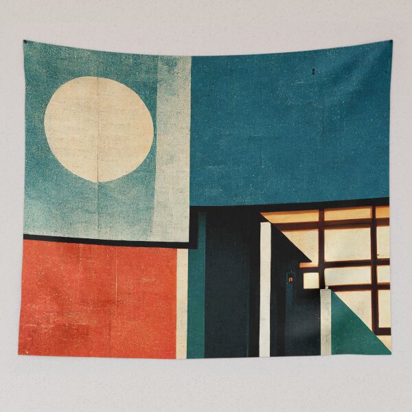 Item preview, Mid Century Cubism designed and sold by WaveTheory.